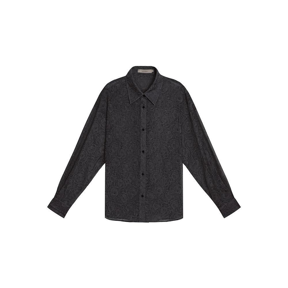 Nhà Hàng Haverice [Bản Mãi Đặc Biệt] Áo Sơ Mi Micro Trong Suốt Ba Chiều Sang Trọng