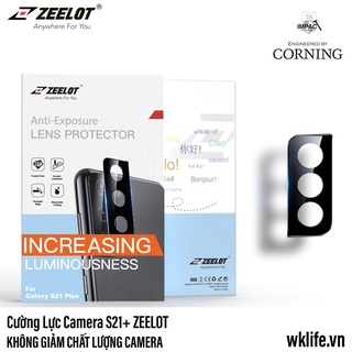 Cường Lực Camera Samsung S21 Plus Zeelot Nguyên Seal Hàng Chính Hãng