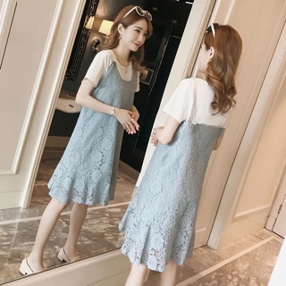 Đầm suông bầu