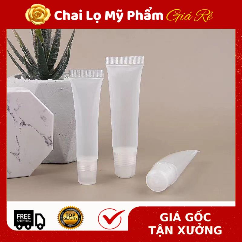 Tuýp Chiết Mỹ Phẩm ❤ RẺ VÔ ĐỊCH ❤ Tuýp (tube) nhựa lip balm 8ml, 15ml chiết son môi, mỹ phẩm , phụ kiện du lịch