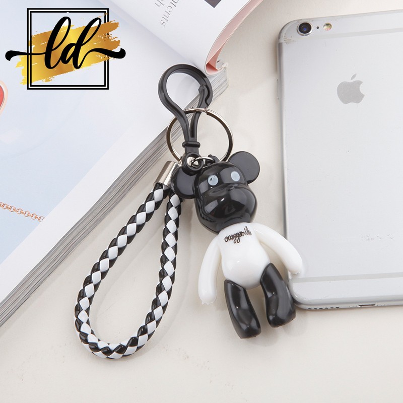Móc Khóa Gấu Cute Dành Cho Túi Xách Nữ Và Balo Thời Trang