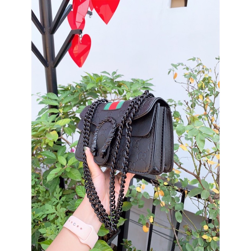 Túi xách Nữ  nhiều ngăn kẻ sọc đeo vai đeo chéo Thời Trang  Size 20( Ảnh thật+Video) TA89