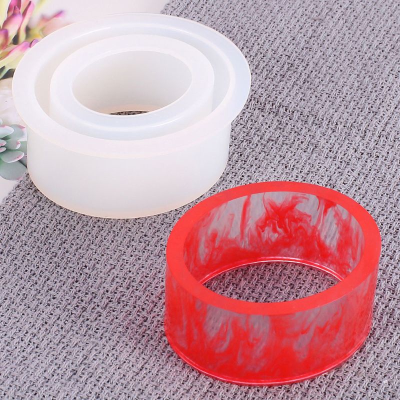 Khuôn Silicone Hình Tròn / C Làm Vòng Tay Đồ Chơi DIY Cho Bé