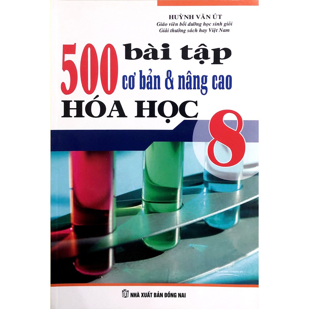 Sách - 500 bài tập cơ bản &amp; nâng cao hóa học 8 (B52)