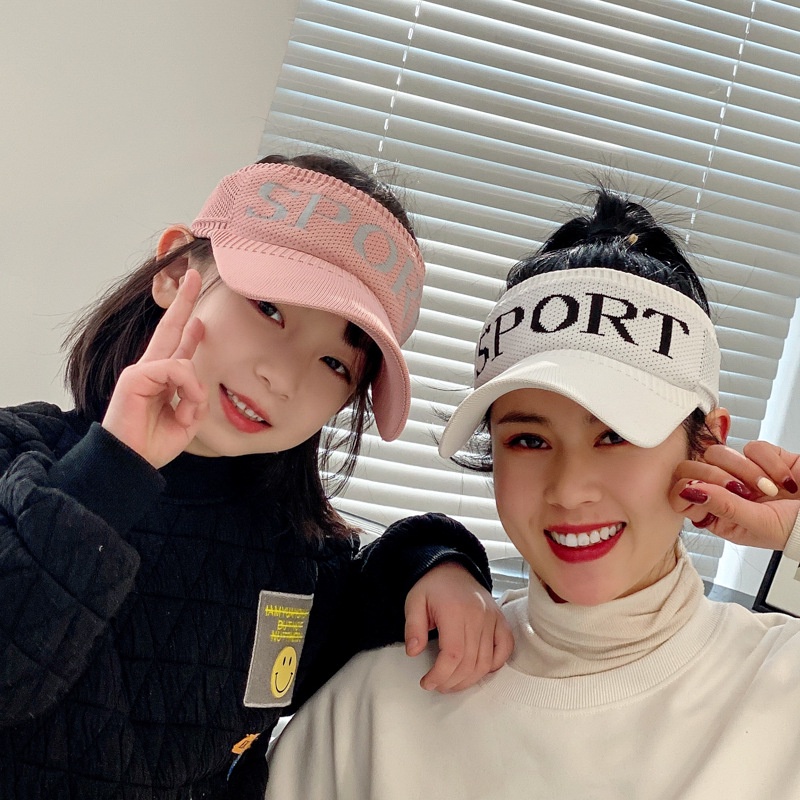 Mũ lưỡi chai nữ mũ nửa đầu thể thao Sport MU01