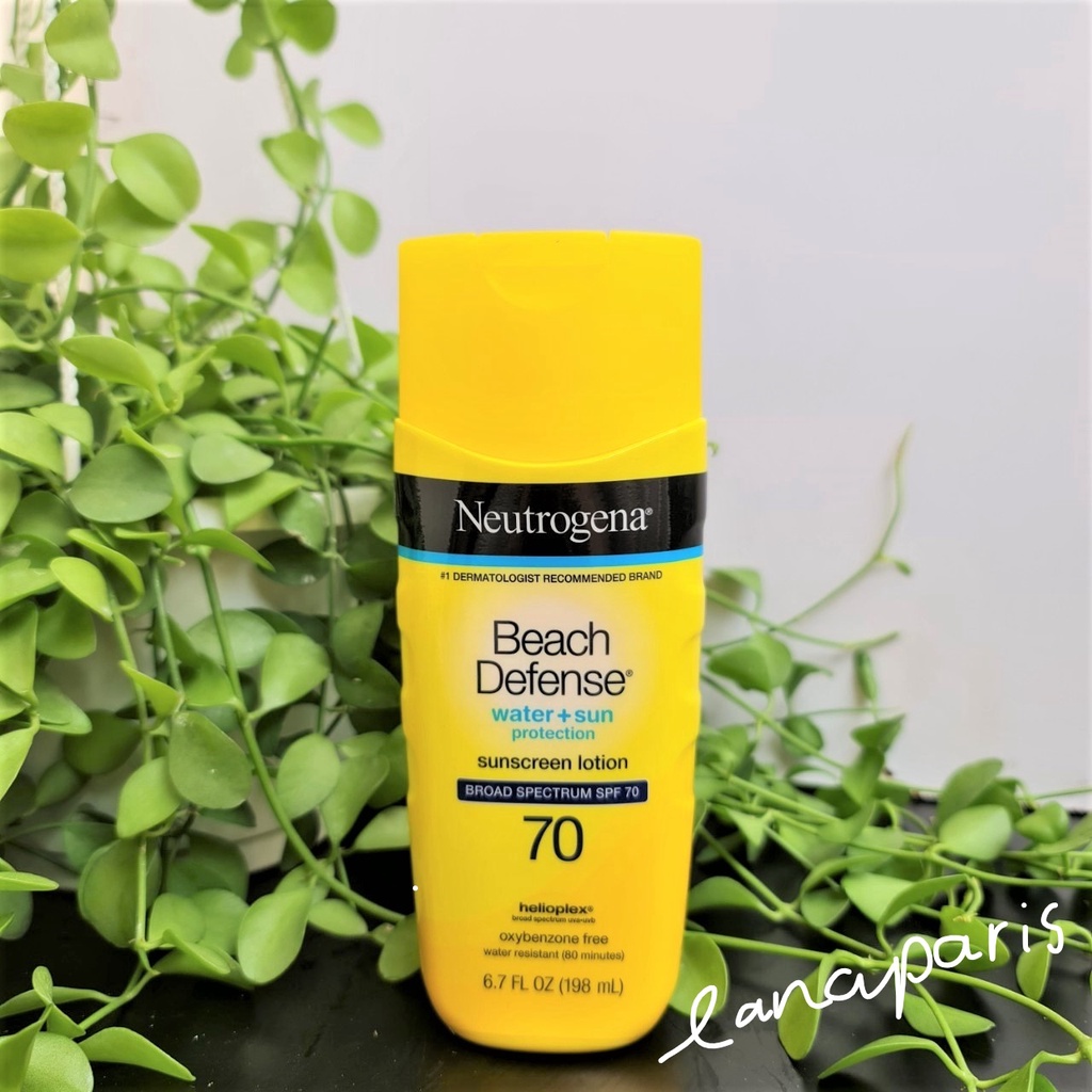 Bill US Kem chống nắng neutrogena beach spf70