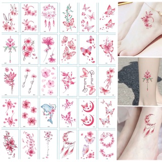 Set hình dán tattoo gồm 30 tấm trong 1 bộ