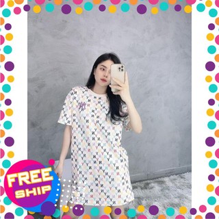 Váy suông ny tặng kèm mũ ny 💓freeship💓 đầm suông tặng kèm 1 mũ lưỡi trai ny