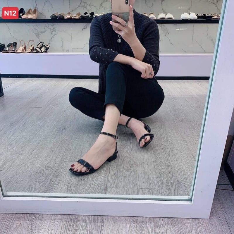 Sandal dép nữ 2p quai mảnh học sinh