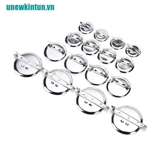 Bộ 10 Ghim Cài Áo Mạ Bạc