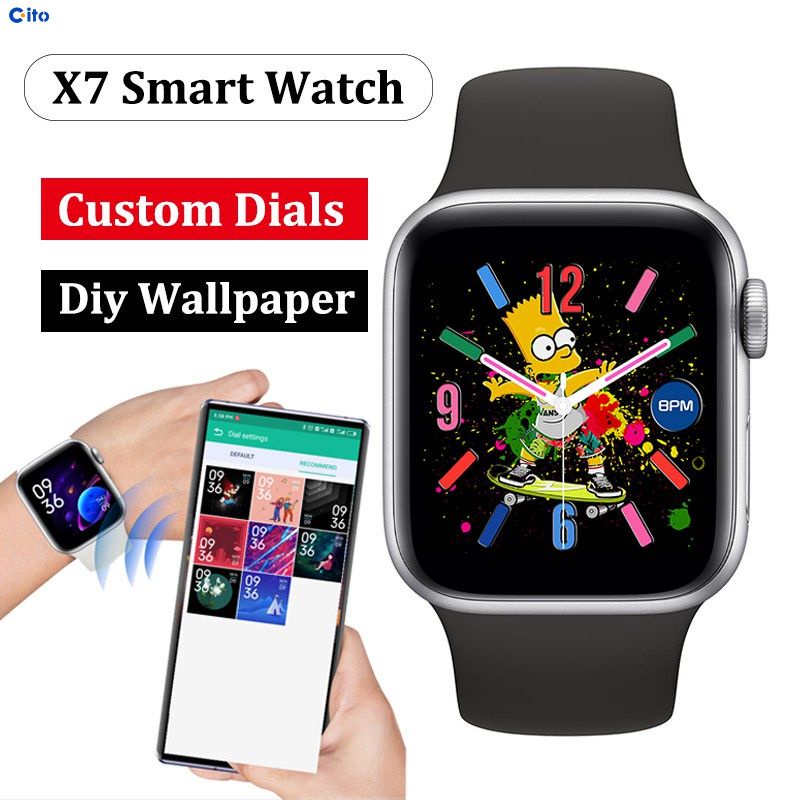 X7 Smart Watch Series 6 Bluetooth-Call Smartwatches Fitness Heart Rate Tracker For Android For táo Xiaomi Watch ITO