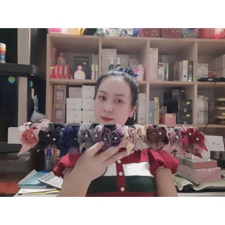Kẹp càng cua 5 răng đính hoa