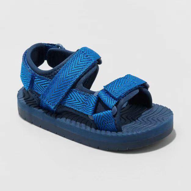 Sandal bé trai xuất xin Cát&amp;Jack quai dán