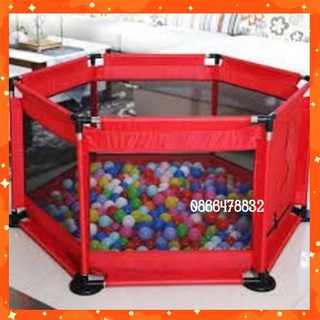 Cũi Inox Kiêm Nhà Bóng Cho Bé Người Mua Được Phép Kiểm Hàng (hàng loại 1)