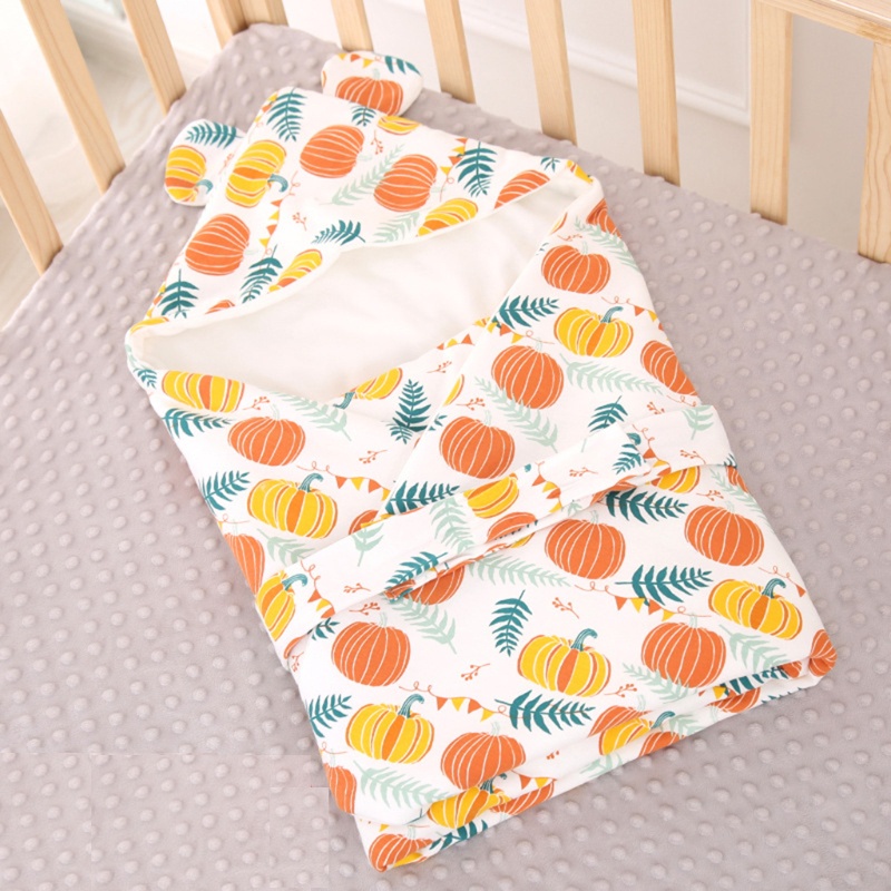 Túi Ngủ Cotton Dạng Bìa Thư Ấm Áp Cho Bé Sơ Sinh