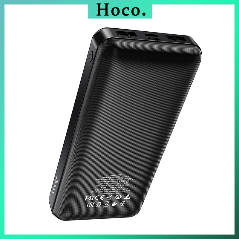 Sạc Dự Phòng Hoco J72 10000 - 20000mah Cho iPhone Huawei Samsung Xiaomi Oppo Vivo Realme Hai Cổng Dung Lượng