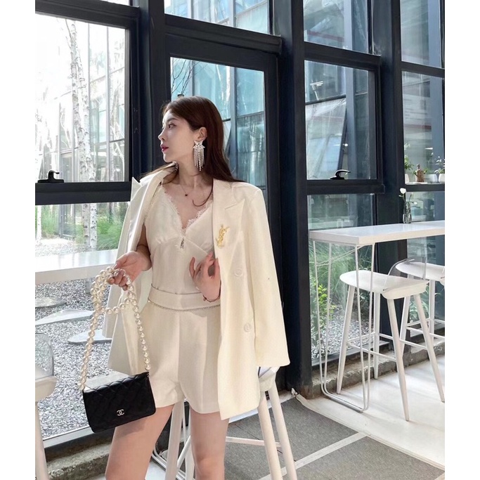 Áo vest blazer  saint laurent nữ