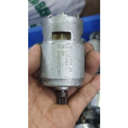 Động cơ 775, 12v ~ 18v hàng Ryobi chưa sử dụng than còn zin, motor 775
