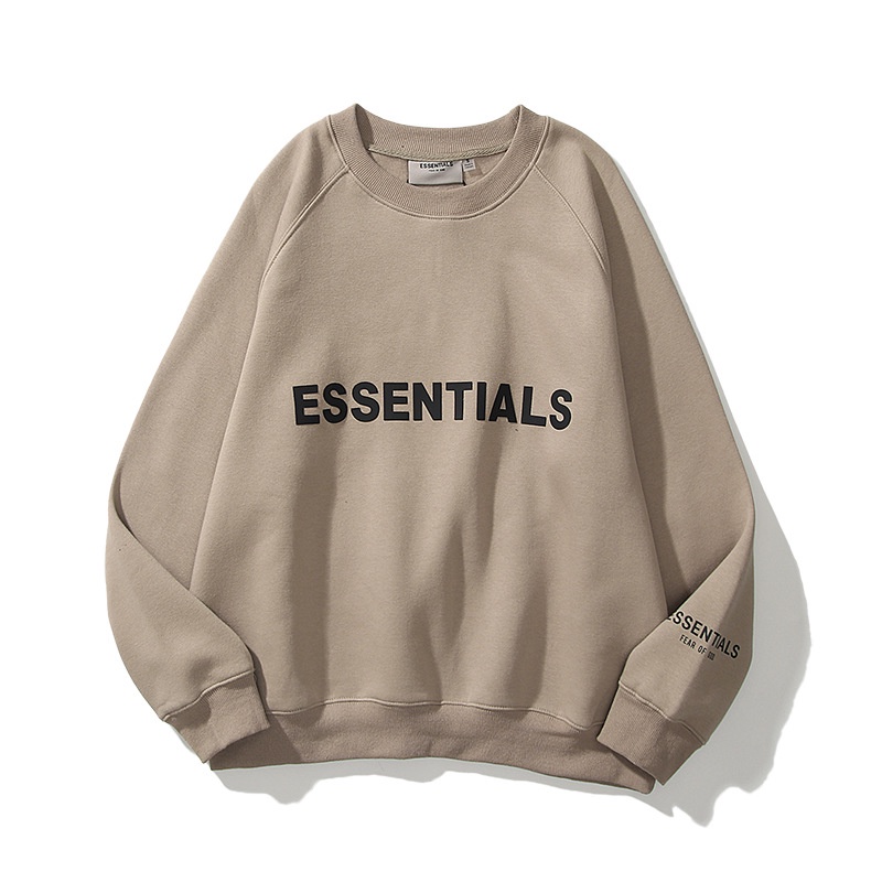 Áo sweater ESSENTIALS form rộng , chất nỉ bông dày cao cấp cho nam nữ TIANO