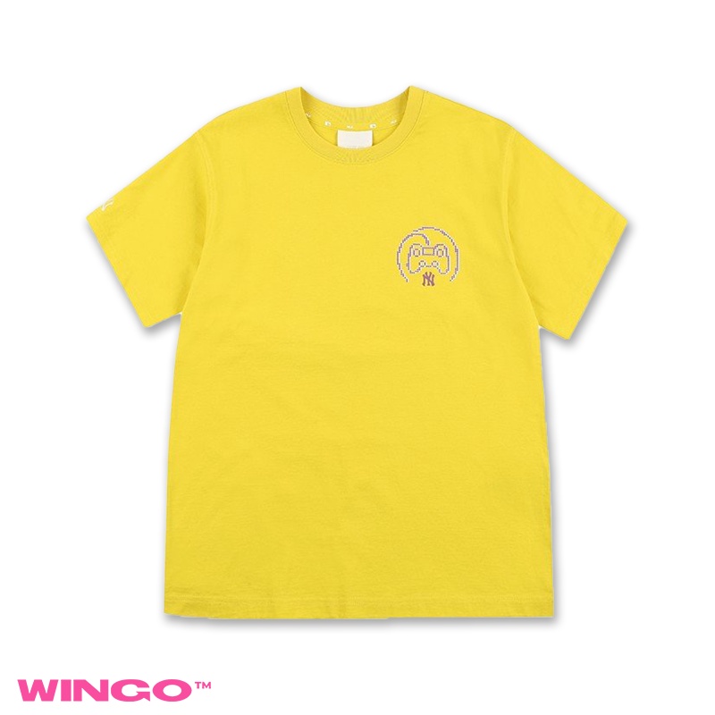 Áo thun chính hãng MLB Play Game Overfit Tshirt Mustard
