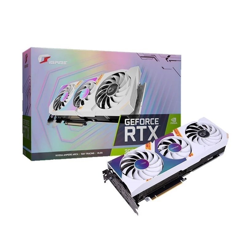 Card màn hình VGA Colorful iGame Nvidia GeForce RTX 3060 Ultra White OC 12GB Màu Trắng
