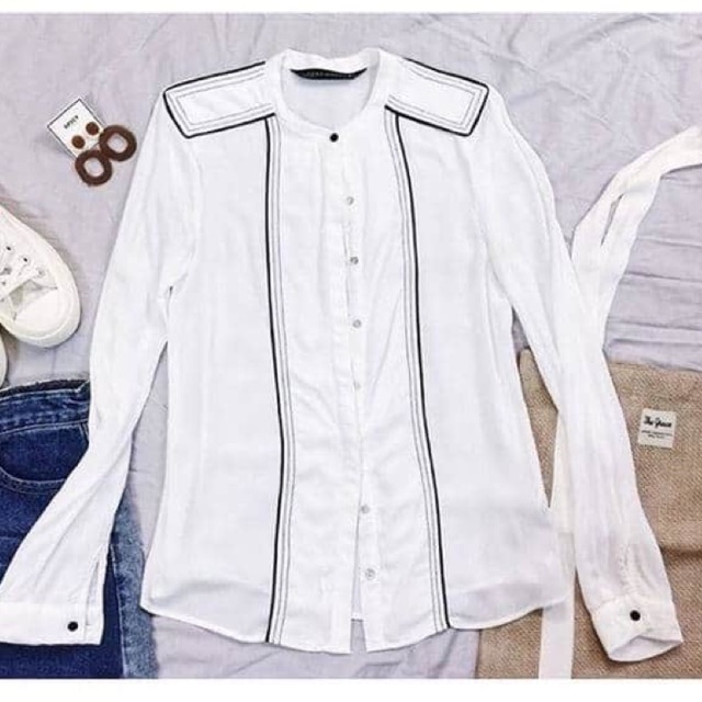 Áo sơ mi Zara nữ auth