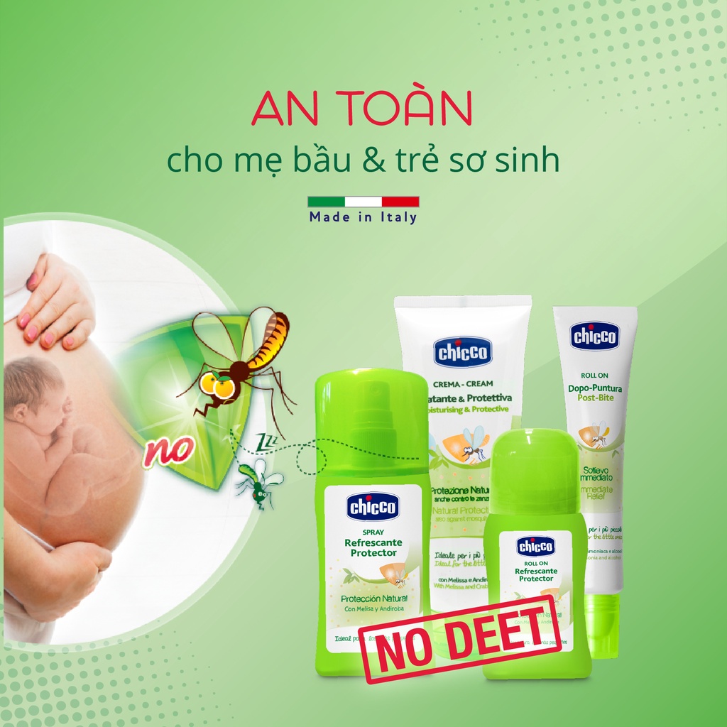 Kem đa năng xua muỗi Chicco 100ml