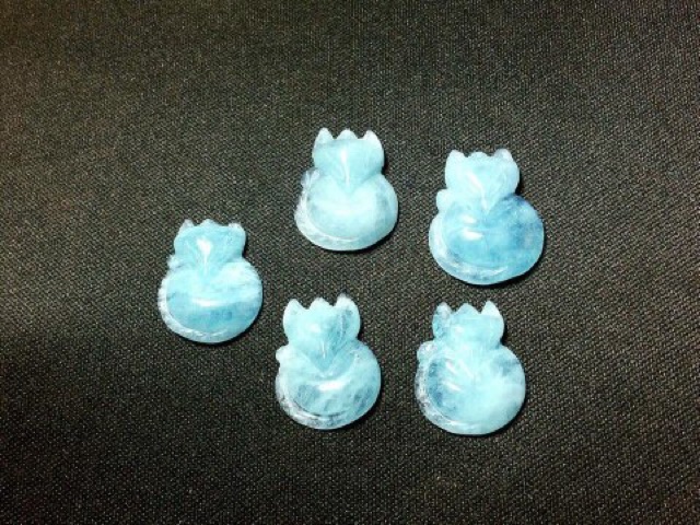 Dây Chuyền Hồ Ly Aquamarine