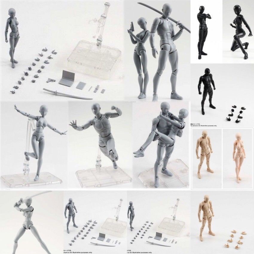 Mô hình mô phỏng hành động Anime BODY KUN/BODY CHAN