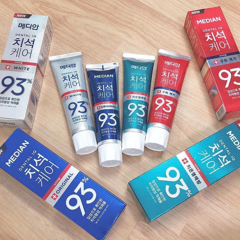 Kem Đánh Trắng Răng Median 93% Tooth-Paste 120gr