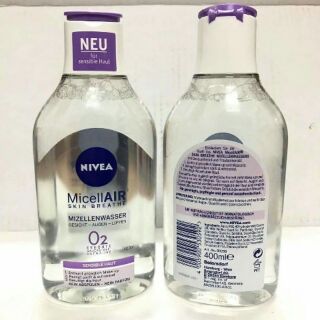 Nước tẩy trang Nivea Micellair O2( nội địa Đức)