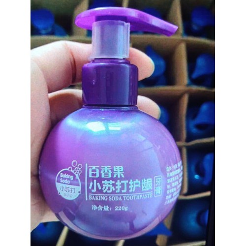 KEM ĐÁNH LÀM TRẮNG RĂNG BAKINH SODA VỊ HOA QUẢ SIÊU HÓT