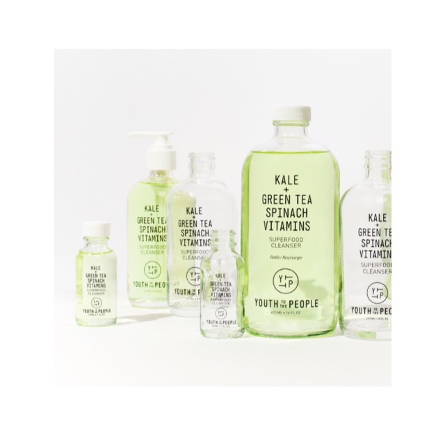Sữa rửa mặt Kale + Green Tea +Spinach Superfood Antioxidant Cleanser - Youth to the people