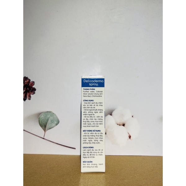 Xịt phục hồi da Delicaderma