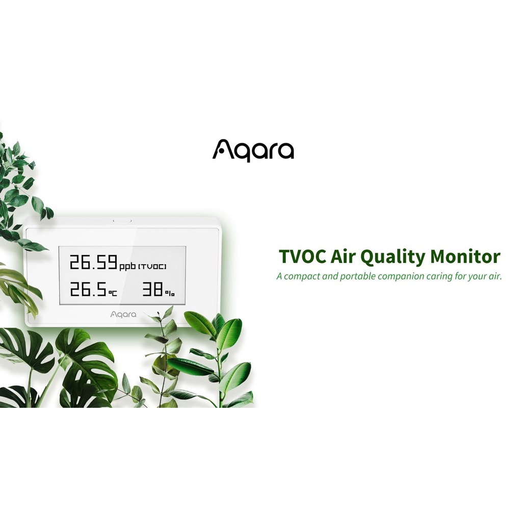 [Bản quốc tế] Cảm biến chất lượng không khí Aqara TVOC, tương thích Homekit, Aqara home, kết nối zigbee.