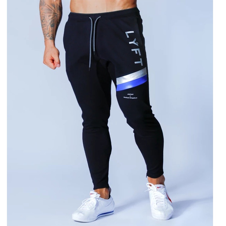 [GYMen]  Quần Dài Thể Thao Dáng Rộng Phong Cách Hip Hop Thời Trang Hàn Quốc
