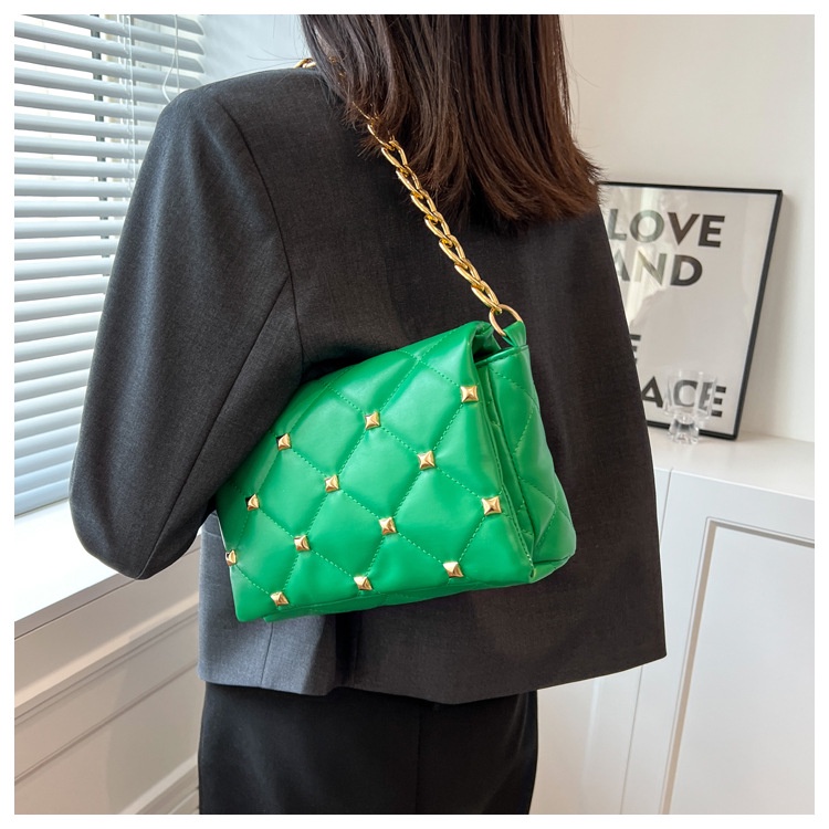 Túi Xách JASMIN NOIR Nữ Họa Tiết Caro Thời Trang