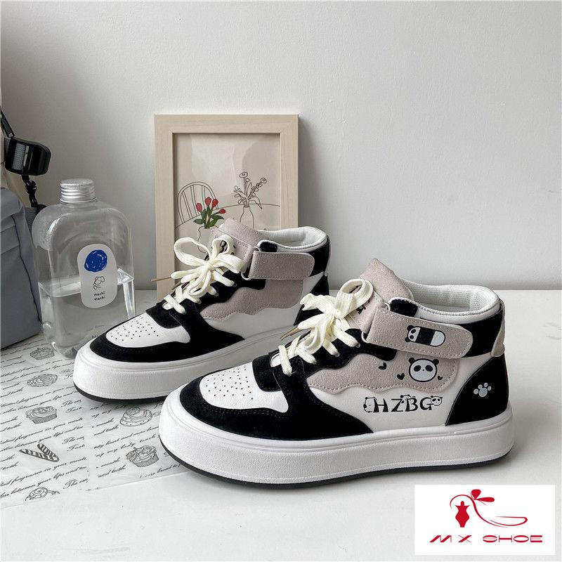 M & X ~  Giày Thể Thao Đế Cao Phong Cách Mới 2022 Cho Nữ