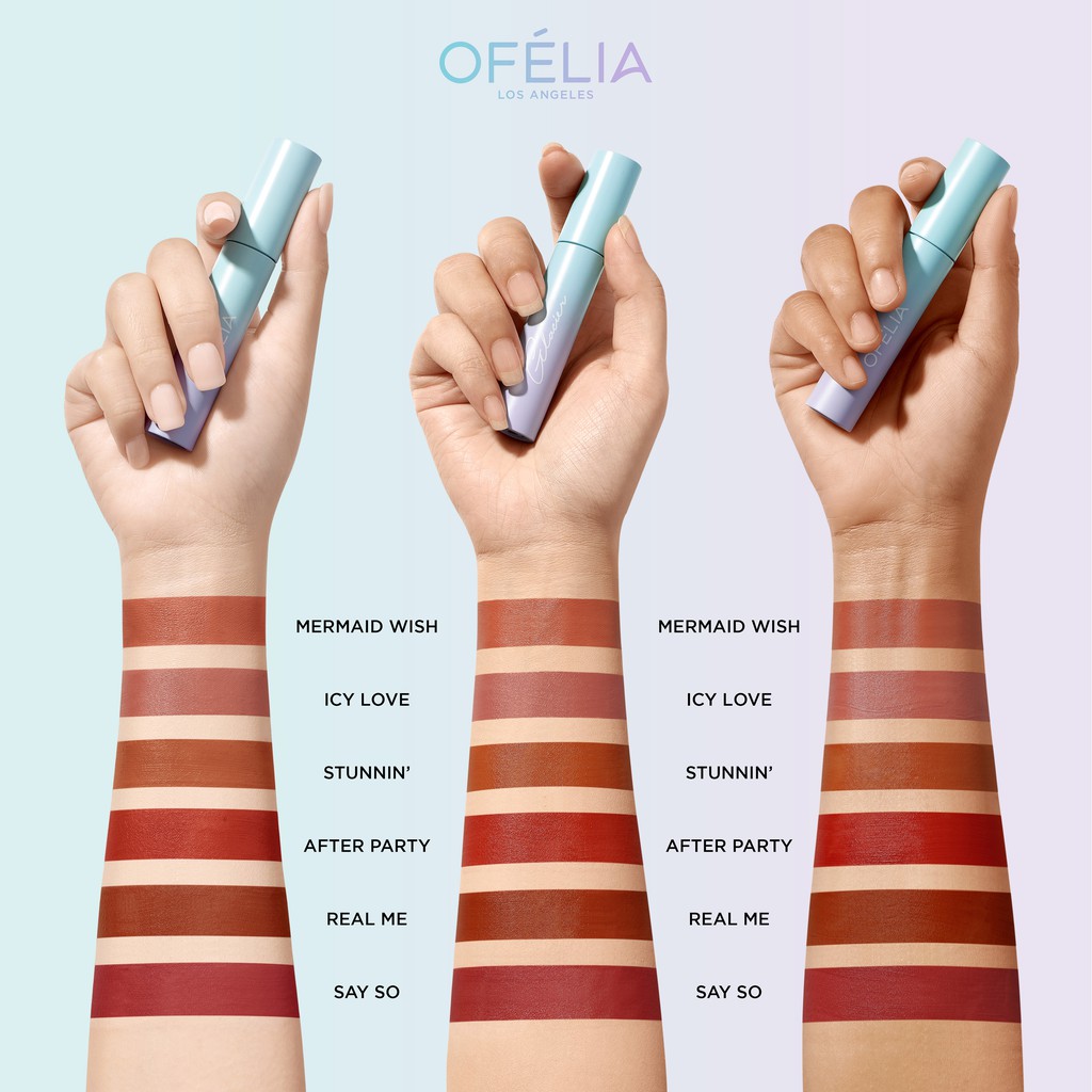 Set Son OFÉLIA Glacier Velvet Tint + Lolli Glow Tint (5g x 3.9g)