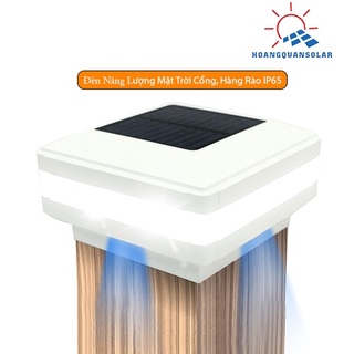 Đèn năng lượng mặt trời trang trí hàng rào,cổng, sân vườn chống thấm nước