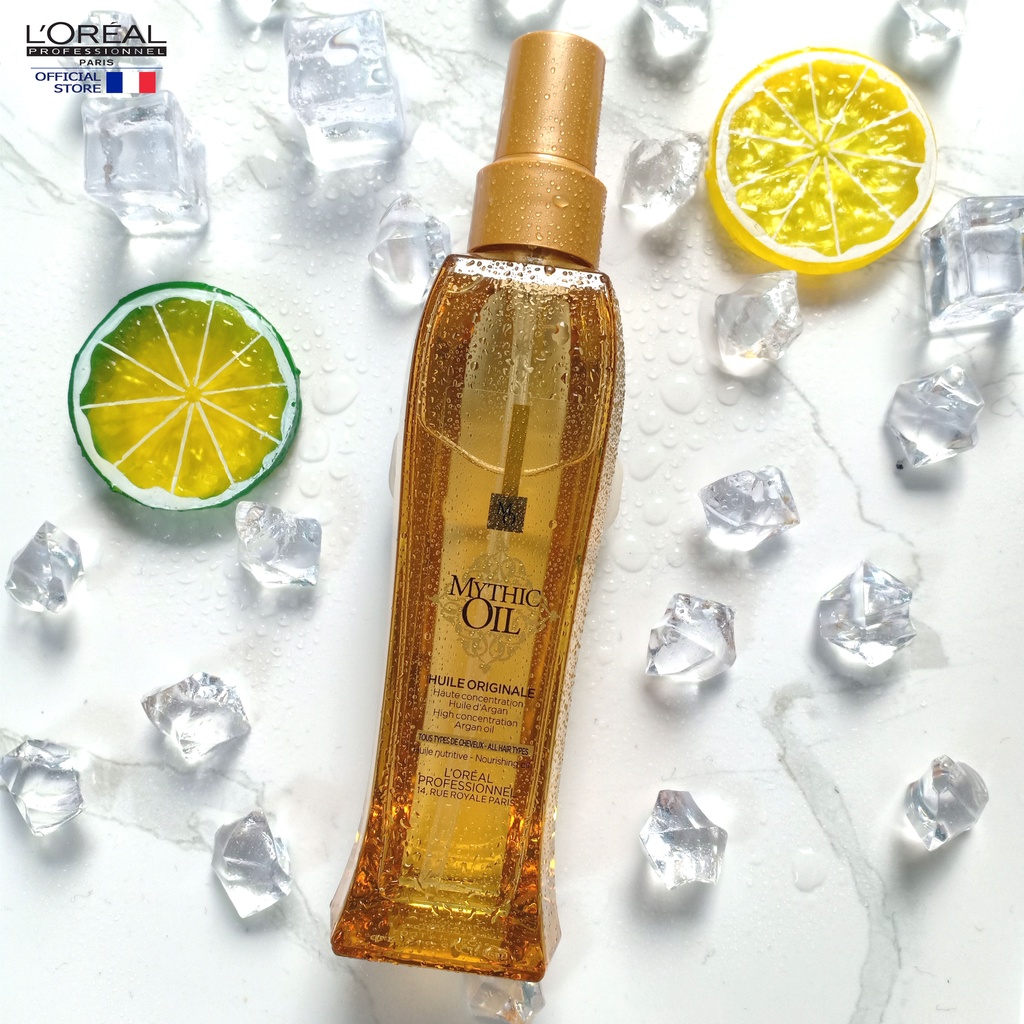 🇫🇷 TINH DẦU LOREAL DƯỠNG TÓC MỀM MƯỢT CAO CẤP MYTHIC OIL 100 ML