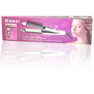 Lược Điện Uốn Duỗi Tóc Kemei KM-1788