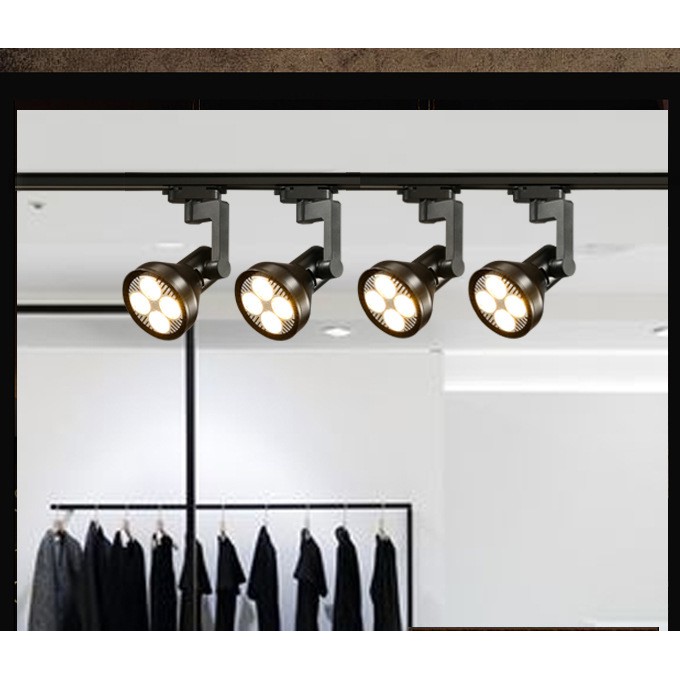 Đèn rọi ray bóng led siêu sáng, đèn loa 35w