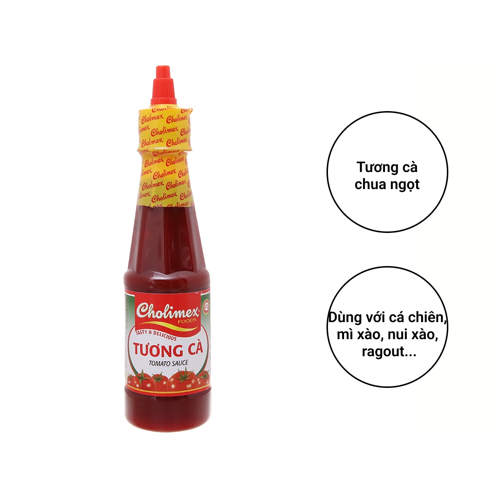 Tương cà Cholimex 270g chua chua ngon khó cưỡng, date luôn mới
