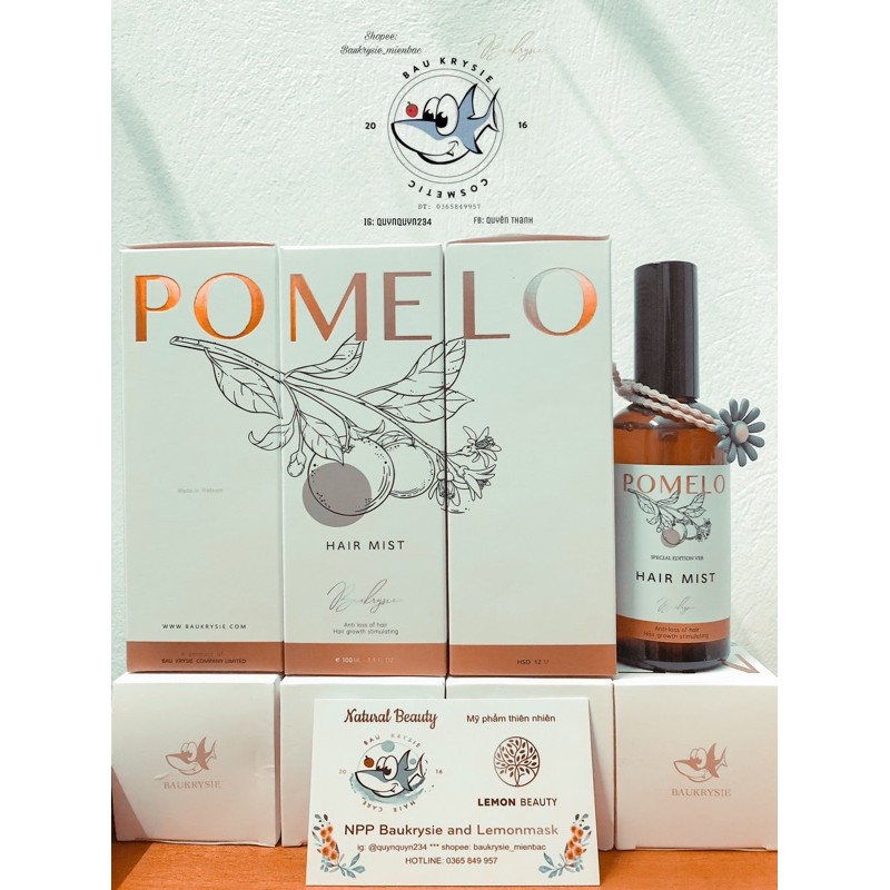 Pro Pomelo - Tinh dầu bưởi 100% [ Quà tặng tự chọn]