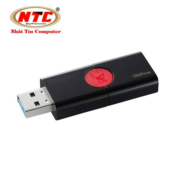 USB 3.0 Kingston DataTraveler DT106 32GB (Đen đỏ) | BigBuy360 - bigbuy360.vn