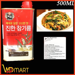Dầu mè Beksul 500ml