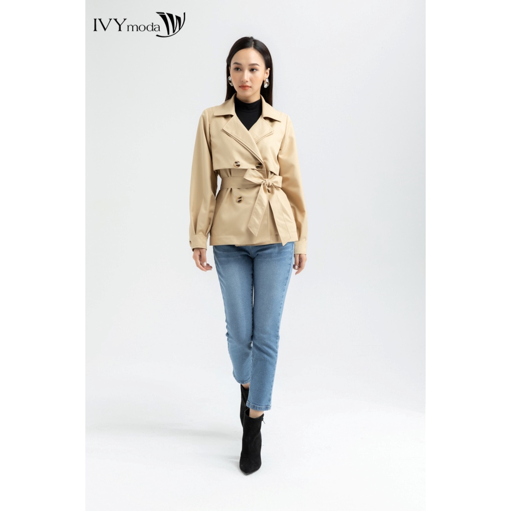 Áo khoác Trench coat nữ IVY moda MS 70C6016