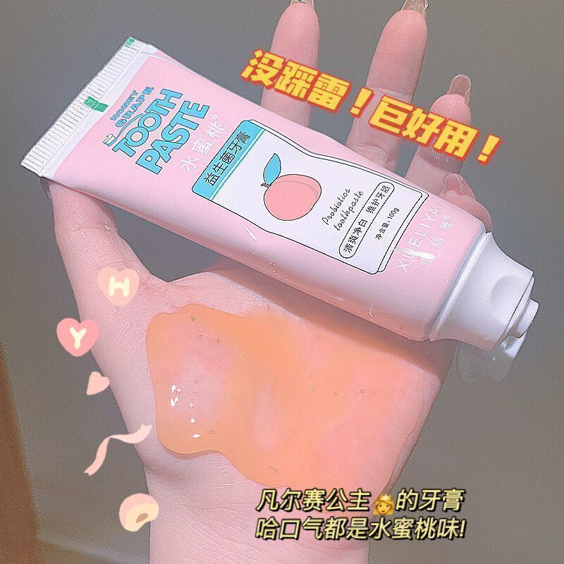 【gh168】 Kem đánh răng lợi khuẩn hương trái cây tẩy ố cho răng trắng sáng chống hôi miệng ngăn ngừa sâu răng