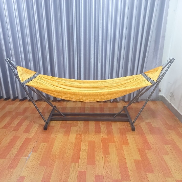 Khung võng vuông+Lưới võng loại Đại nằm cực kỳ an toàn đảm bảo không bị lật té